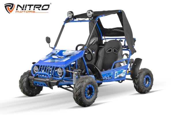 NITRO MOTOR Midi Buggy 125cc 3-Gang Semi-Automatik mit RG Offroad